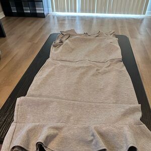 Old Navy Gray Sheath Mini Dress for Work